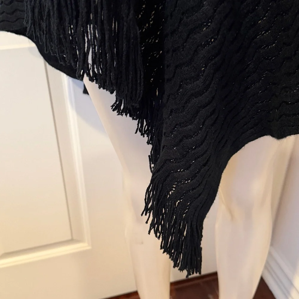 Black shawl super soft great condition